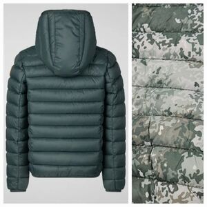 NEW! SAVE THE DUCK Youth Unisex Puffer Coat 12.